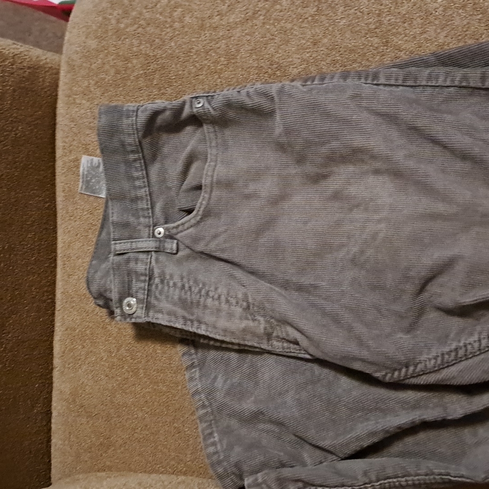 Levi's Gray Corduroy Jeans Pants - Picture 3 of 4